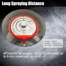HayWHNKN Oscillating Misting Cooling Spray Fan Industrial Electric Misting Fan Humidification and Watering 560m³/min 60L Water Tank