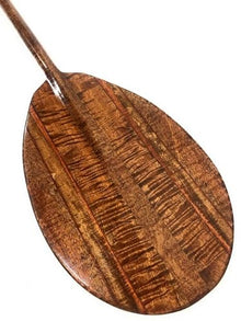 Tikimaster AAA Premium Koa Paddle 50" T-Handle Inlays Hawaii