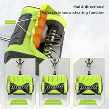 900W Electric Snow Shovel - Cordless Snow Blower, 90 Min Battery, 10" Clearing Width, 8m Throwing Distance, 3-Way Adjustable Chute for Driveways & Patios,1 Battery