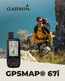 Wearable4U Garmin GPSMAP 67i Rugged GPS Hiking Handheld +E-Bank with Car & Wall Chargers
