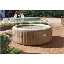 Intex PureSpa Bubble Massage Inflatable Spa Set Tan
