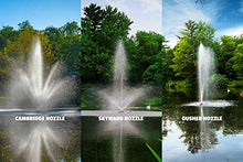 Scott Aerator Triad Fountain - 1 HP 230V Single Phase Aerating Pond Fountain