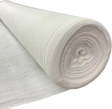 VBS - White Shade Cloth - 50% - Mesh Fabric for Fence Privacy Screen, Garden Shade, Mesh Fence Screening, Shade Cloth Rolls, Wind Screen, White Shade Cloth, White Shade Mesh (12' x 200'), Green