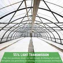 Farm Plastic Supply White Greenhouse Plastic Sheeting 6 Mil 40' x 80' UV Resistant