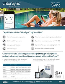 AutoPilot ChlorSync CS30 Salt Chlorinator for Pools up to 30K gallons