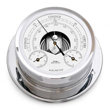 Fischer Maritime Weather Station 165 mm / 6.5"" - US Version °F (Chrome Plated Brass)
