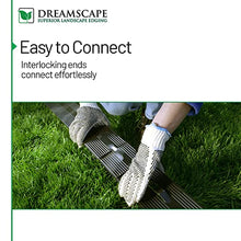 Dreamscape Cleanline Landscape Aluminum Edging 1/8 x 4 x 8 Black Anodized 120'