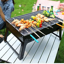 YUIPMHFD Bbq Grills Patio Stainless Steel Charcoal Grill Stove Outdoor Camping Picnic Burner Accessories Tools(43 * 29 * 24cm)