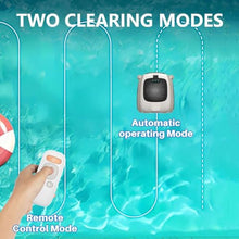GHRERTX Automatic Pool Skimmer Cleaner Robot,30W Manual Remote Control Pool Surface Skimmer Robotic with 3-Speed Adjustment,10-Hour Continuous Cleaning&2000sq.ft.for Swimming Pools