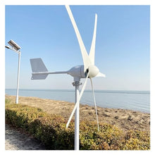 VGVGV Wind Turbine Generator Kit, 15KW Wind Turbine Generator for Home Farm 12V 24V 48V Free Energy Wind Fan Generators Small Horizontal Windmill Three Phase AC(3B,48V_15KW)