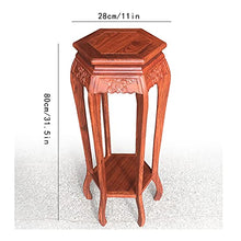 ZOCWJK Plant standPlant Stand Plant Bonsai Base Wooden Plant Stand Plant Stand Flower Pot Holder Shelf Indoor Planter Display Shelf for Balcony Living Room Home Decoration Displa,