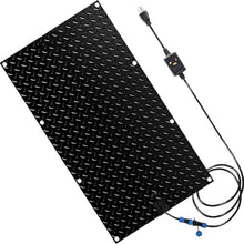 Anbomom Heated Walkway Snow Melting Outdoor Mats -PVC 12/15.7/20/23.6in Width Heated Snow and Ice Melting Mat, for Winter Snow Removal Snow and Ice Melt Products - No-Slip Stair Heating Mats(60x360cm/