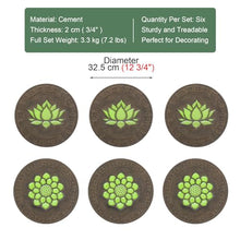 ZLyXZQG Outdoor Stepping Stones,Stepping Stones for Garden,Paver Stones,Garden Stepping Stones Outdoor,Round Stepping Stones Decorative Garden Stones，Luminous Stepping Garden Stones