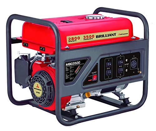 Mitsubishi Brilliant MBG3500 Portable Generator Powered GT600 181cc Gasoline Engine