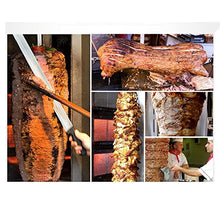 Dntum Vertical Rotisserie Oven Grill, Countertop Rotation Kebab Grill, Adjustable Temperature 50-300℃, With Double Row Cooling Holes, 360 ° All-Round Grilling, for Restaurant, Home Kitchen