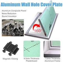 RENLXFI Aluminum Inspection Door in Drywall, Large Access Panel for Industrial/Residential Use, Flush Mount Bathroom Service Access Hole Cover(36x60in/910x1520mm)