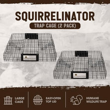 Rugged Ranch Squirrelinator Humane Multi-Catch Live Animal Trap, 4-Pack