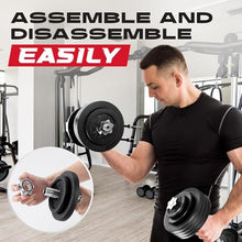 Yes4All Adjustable Dumbbell Set 160lbs Black + 16 In Dumbbell Handle