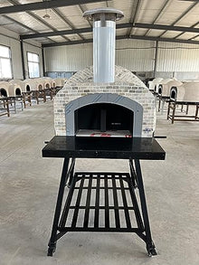 Vera Pizza Ovens Capolavoro OP82 - Wood Burning Oven with Mushroom Granite Mosaic Tiles