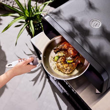 All-Clad 16" Gas Pizza Oven Outdoor, 360° Automatic Rotating Stone for Even Cooking, Cooks Pizza in 90 Seconds, Includes Aluminum Peel Spatula, Portable Oven Pizza Maker, Includes Gas Hose & Regulator