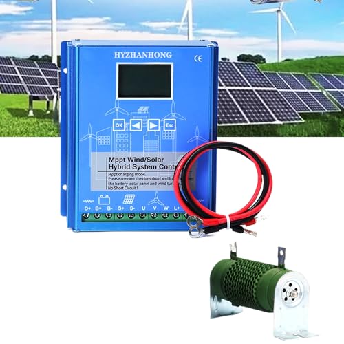 ,12v,5000W Wind‑Solar Hybrid MPPT Charge Controller