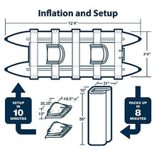 Sea Eagle 375fc FoldCat Inflatable Fishing Boat Deluxe Package Green