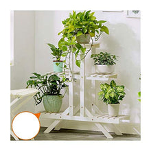 ZOCWJK Plant standHome Decoration Flower Stand, Balcony Solid Wood Flower Stand Multilayer Multimeat Indoor Solid Wood Flower Stand Living Room Wooden Floor Pot Stand Display Sta,