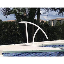 Saftron Triton TRTD-130 High Impact Polymer Reinforced with Marine Grade Aluminum Triton Pool Rail, White