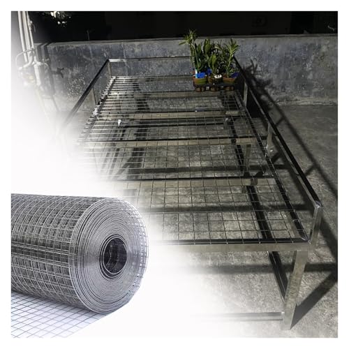 ZGLINMZ Stainless Steel Garden Trellis 3cm/1.5mm Mesh for Bird Protection Durable Metal Wire Fencing 0.9x18m Plant Support for New Plants