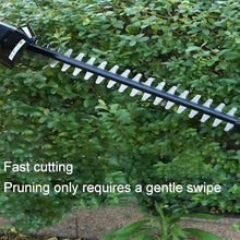 Electric Hedge Trimmer, Strong Power, Long Battery Life, Double-Blade Fast Shears, Easy to Manage The Garden