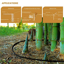 DeepRoot Water & Bamboo Root Barrier, HDPE, 36" x100' 30mil, USA Made