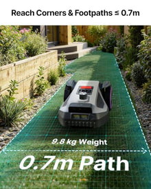 ANTHBOT M5 LIDAR Robotic Lawn Mowers, 1/8 Acre Wire-Free Dual Vision