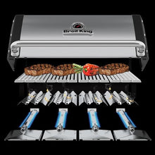 Broil King 957087 Imperial S 690, Natural Gas (NG), Stainless Steel, Black