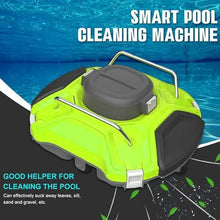 Automatic Pool Cleaner with 120Min Battery Life, 18°-25°Climbing Ability, Display Light and Buzzer, Ideal for Pools Up to 800 Sq.Ft