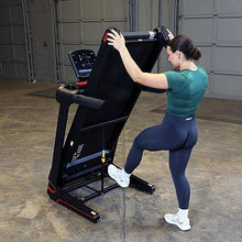 Body-Solid Foldable Incline Treadmill Black
