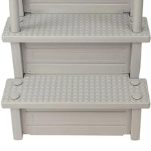 Cloud Grey Steps Swimming Pool Ladder for Aqua Select, Capacity 350 Lbs