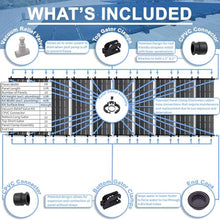 SunValue Ultimate Solar Pool Heater DIY Kit - Get the Most Out of Your Pool - Extend Your Swim Season & Pool Enjoyment (10-4'x10' Panels / 400 Square Feet)