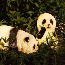 Xinmeiyue Lawn Light,Outdoor Panda Light, Figurine Lights,Landscape Light, Yard Decorations Outdoor Light,Waterproof Garden Animal Light, Courtyard Light, for Birthday Gift, Christmas Holiday(Sitting