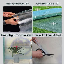 UTOYA Polycarbonate Roofing Sheet, Outdoor Large Hot House Garden Replacement Top Cover with Thermal Insulation and Rainproof Cold Frame,Customizable (Color : Clear, Size : 39x787in)