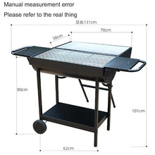 DONGXIAO Large charcoal bbq,outdoor barbecues & smokers,Double Sided Outdoor Camping Barbecues,Garden Barbecues,Large Outdoor Barbecues,Portable Barbecues