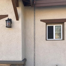 YUSIWOAL Rain Chains for Gutter Downspout Replacement, Decorative Water Flow Solution for Outdoor Patio and Garden(3.5M (11.5Ft))