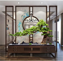 YXIANG56Q Fake Plants Artificial Greenery Bonsai Simulation Welcome Pine Home Hotel Micro Landscape Bonsai Tree