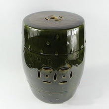 Ceramic Garden Stool Decorative Garden Stools Ebony Glazed Porcelain Pier Porcelain Stool Home Ceramic Stool Drum Stool Balcony Stool Porcelain Pier Monochrome Embroidery Stool Garden Stool Ceramic