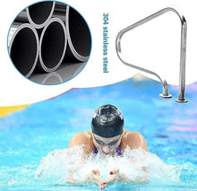 MSHOSAC Non-Slip Pool Grab Rail - Easy Install Safety Handrail for Indoor & Outdoor Pools, Enhanced Stability Support for Maximum Safety in Wet Areas