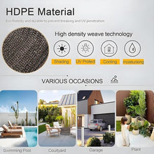 Pergola Shade Cover Retractable Canopy Replacement for Patio, Outdoor Pergolas Fabric Covers, Sun Shades Cloth with Slide-On Wire Cable for Deck Gazebo Backyard(W2.2*L14m/W7.22*L45.93ft)