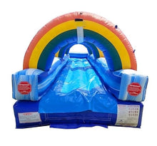 TentandTable 30FT Commercial Inflatable Splash & Ride Water Slide, Blue