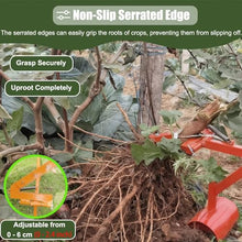 Large Size Sapling Puller, Post And Tree Puller For Brush, Stakes, Fence Posts, And Stump Removal