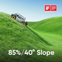 Mowrator S1 4WD 18Ah Remote Control Lawn Mower, Wide Wheels, 40° Slope