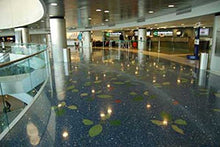 Chunky Yellow Terrazzo Glass - American Specialty Glass – Flooring, Countertop, Concrete, Terrazzo Glass - 50 LB, Size 2