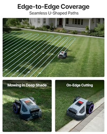 ANTHBOT M5 Robotic Lawn Mower, 1/8 Acre Wire-Free NRTK & Vision